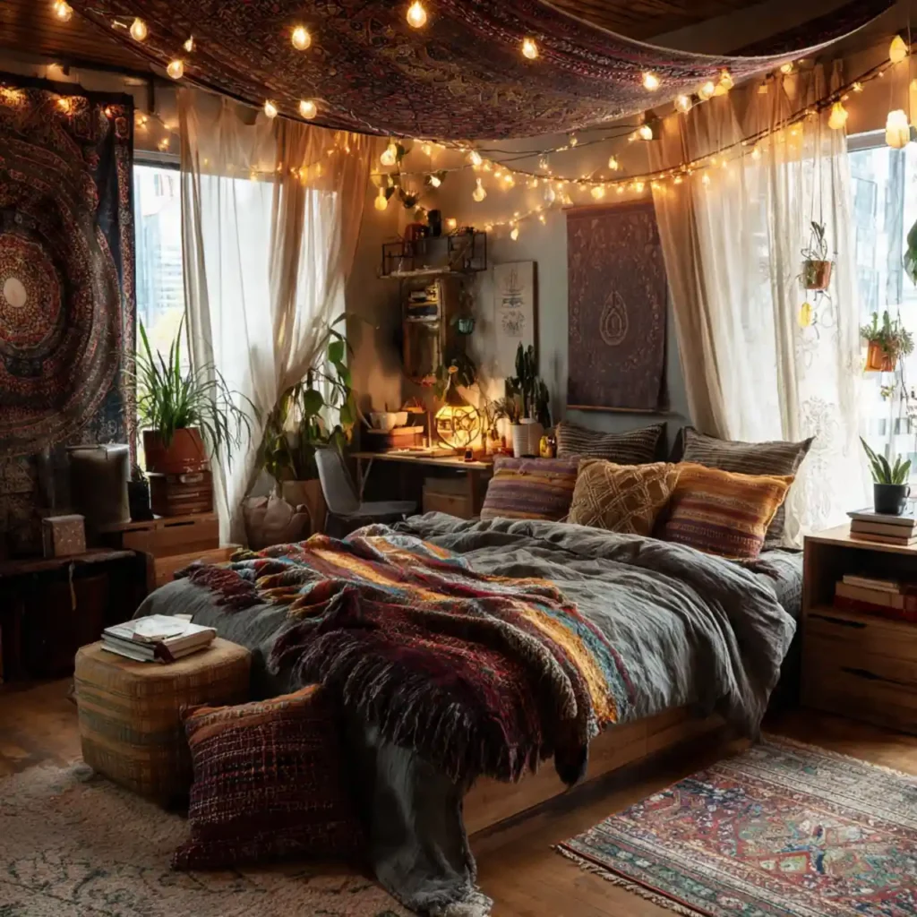 15-Boho Bedroom Idea
