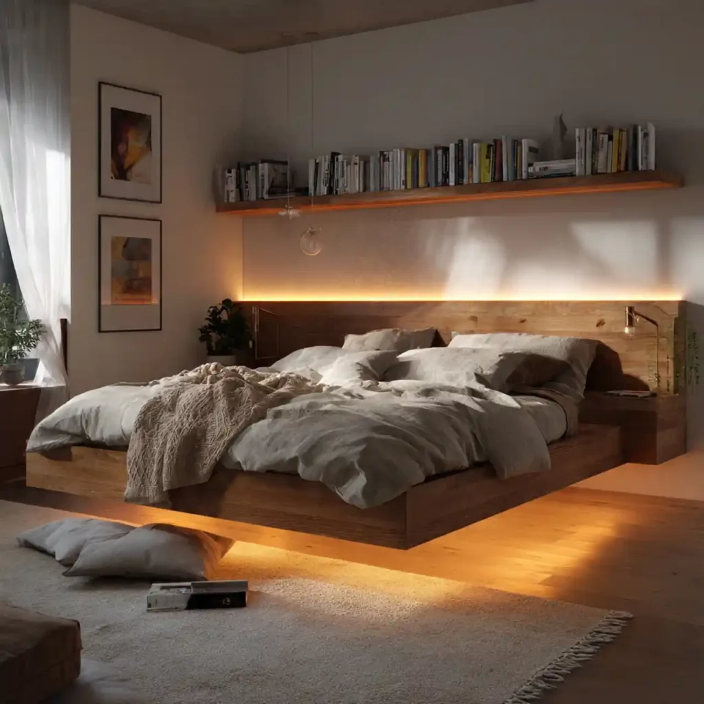 15-Floating Bed Idea