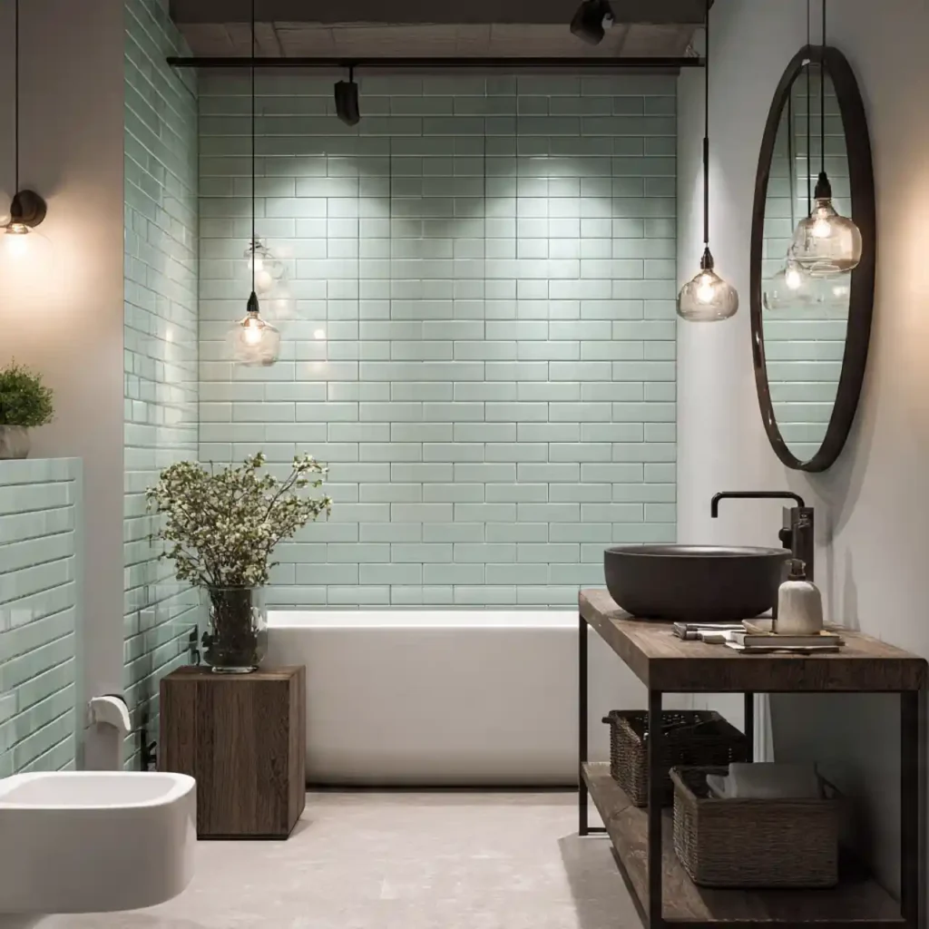 15-Green Bathroom Idea