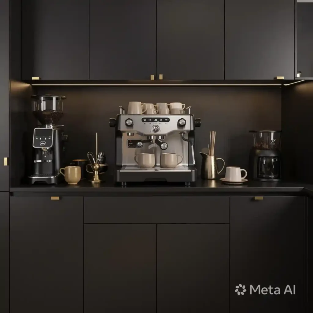 15-Inviting Kitchen Coffee Bar Idea