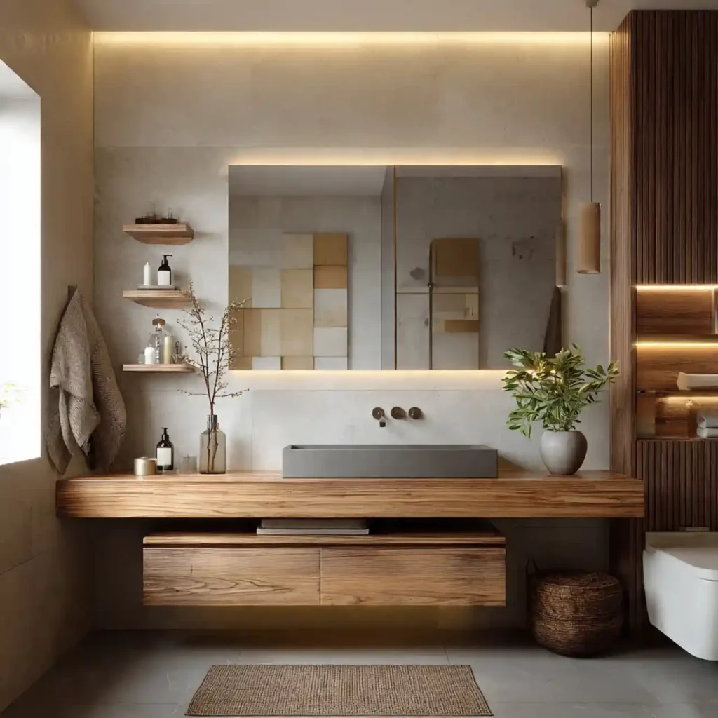 15-Japandi Bathroom Idea