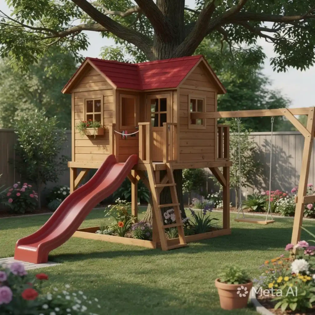15-Kids Treehouse Idea