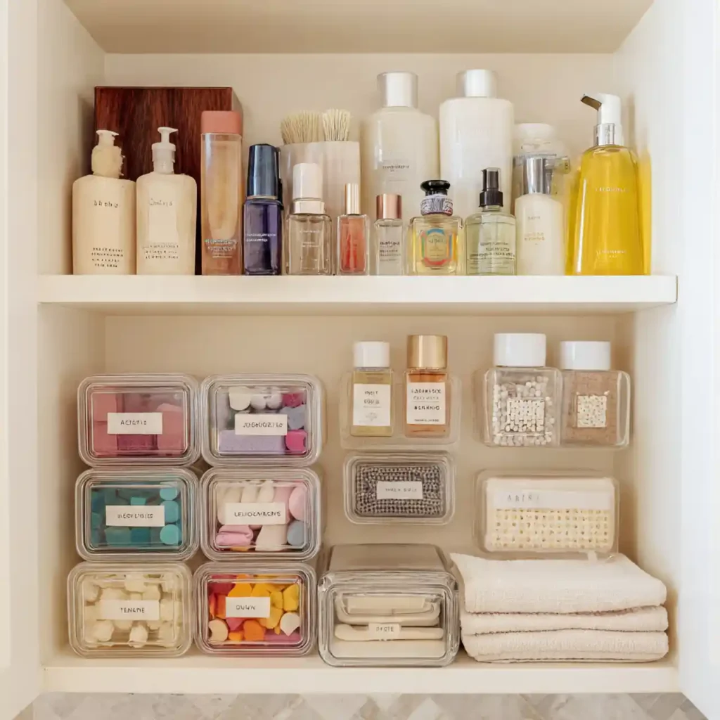 15-Small Linen Closet Idea