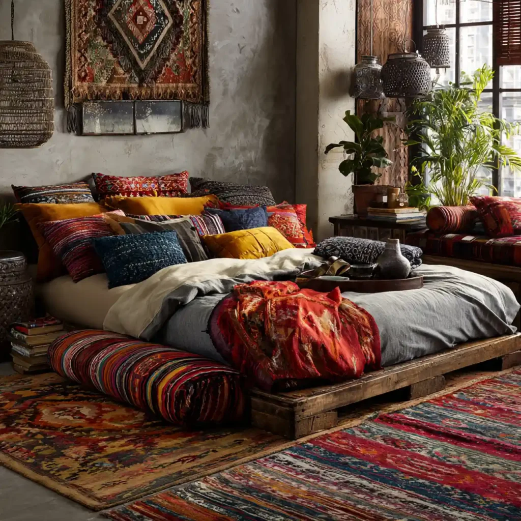 16-Boho Bedroom Idea