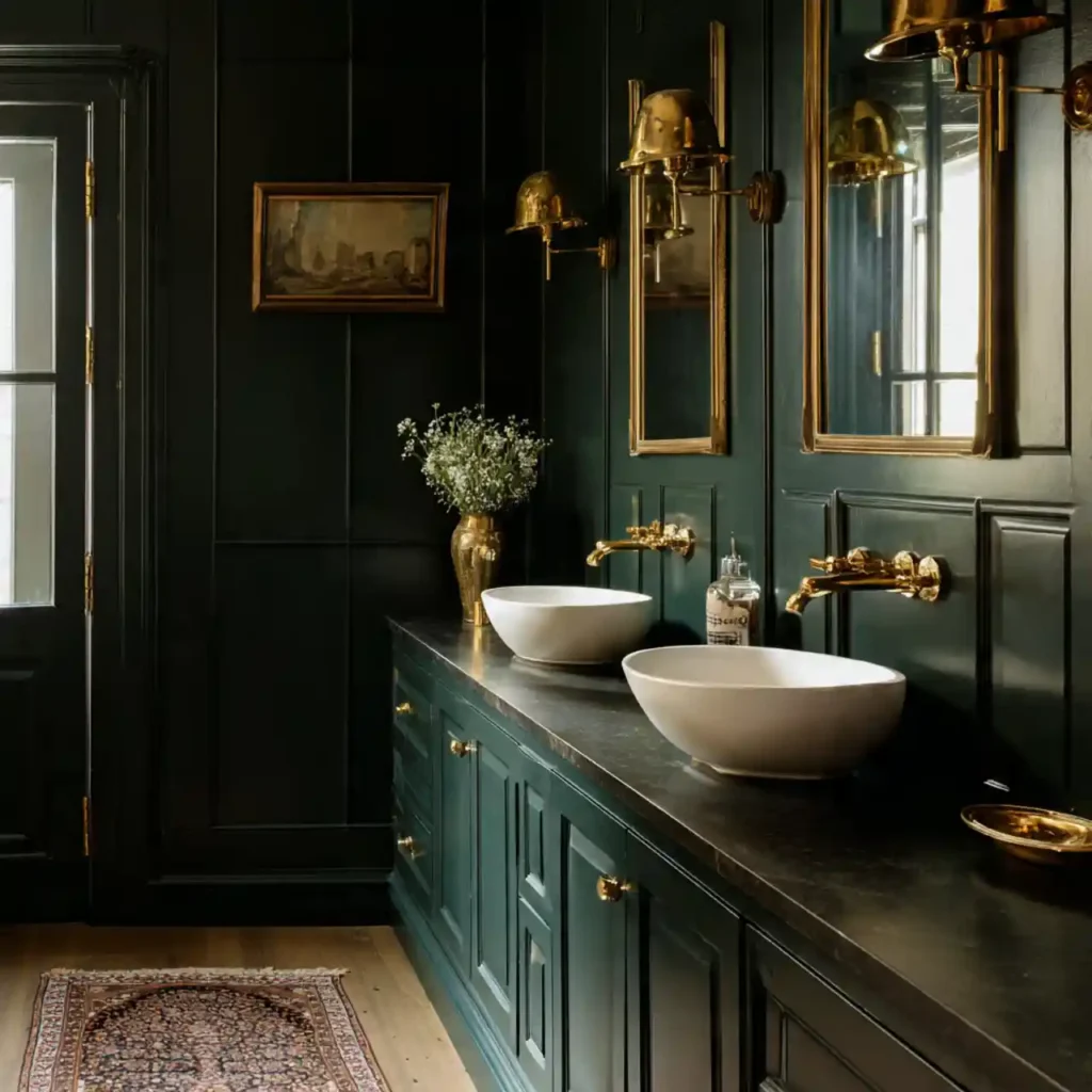 16-Dark Bathroom Idea