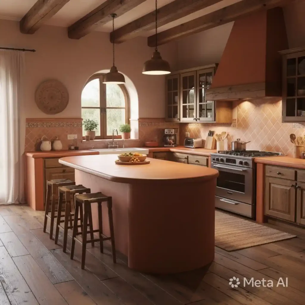 16-Hacienda Style Kitchen Idea