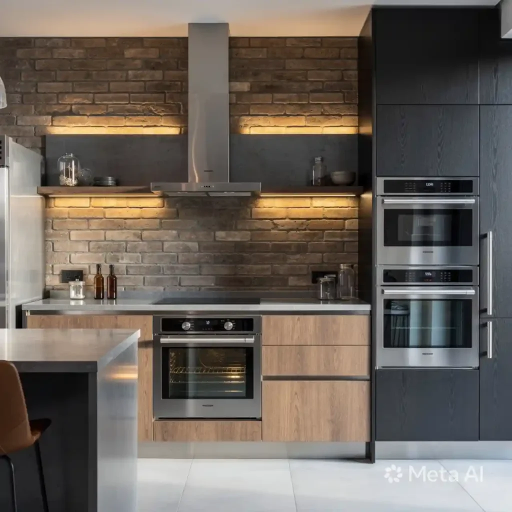 16-Industrial Kitchen Design Idea