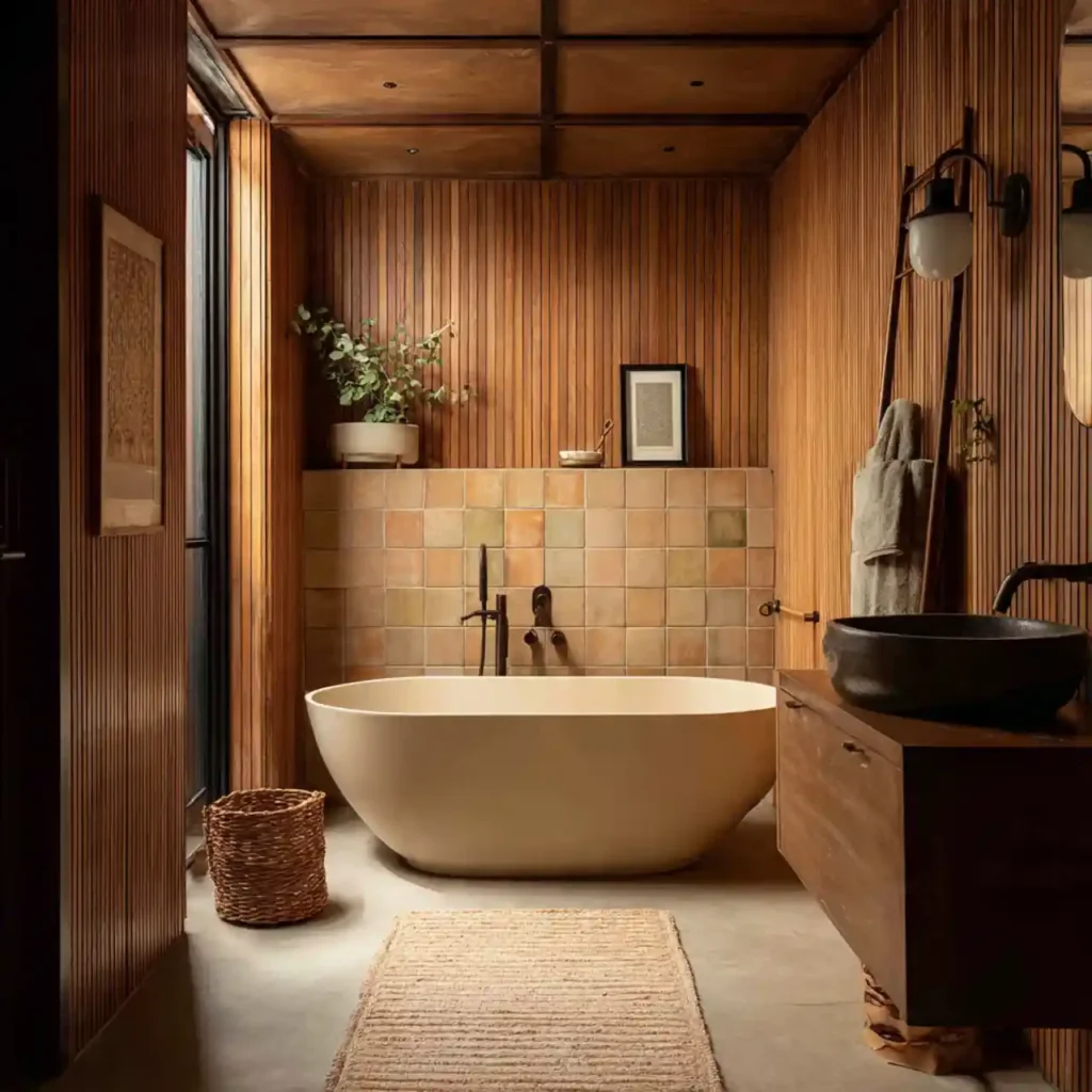 16-Japandi Bathroom Idea
