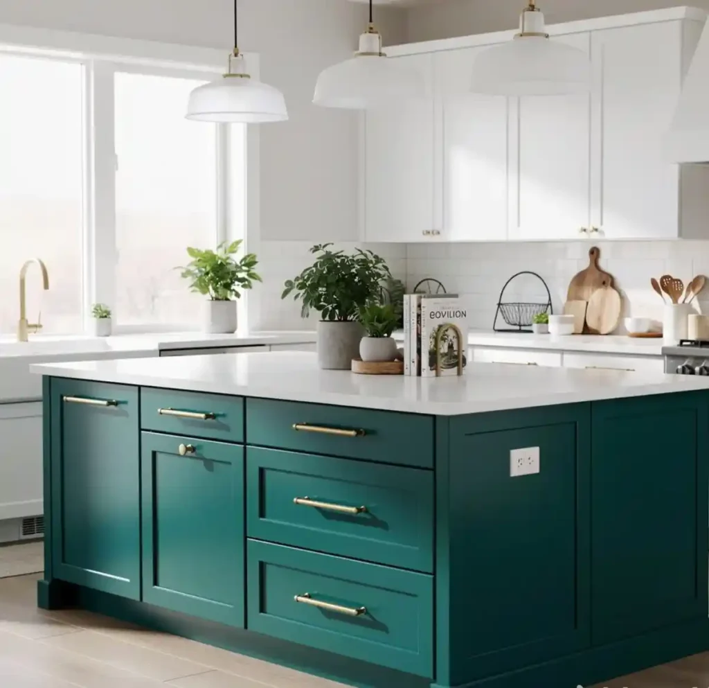 16-Kitchen Cabinet Colour Idea
