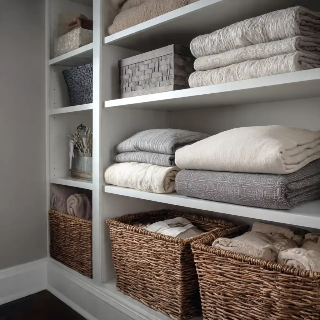16-Linen Closet Organization Ideas