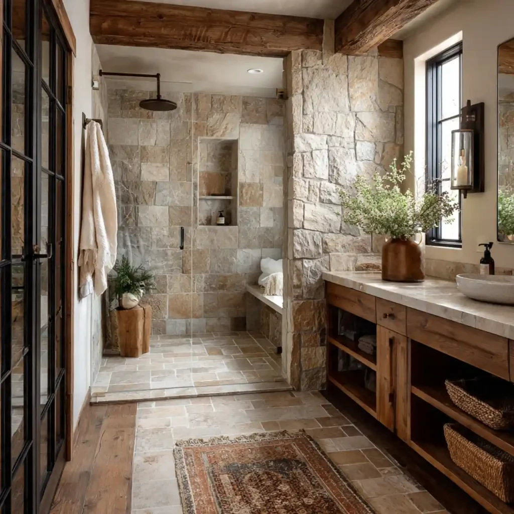 16-Modern Farmhouse Bathroom Ideas
