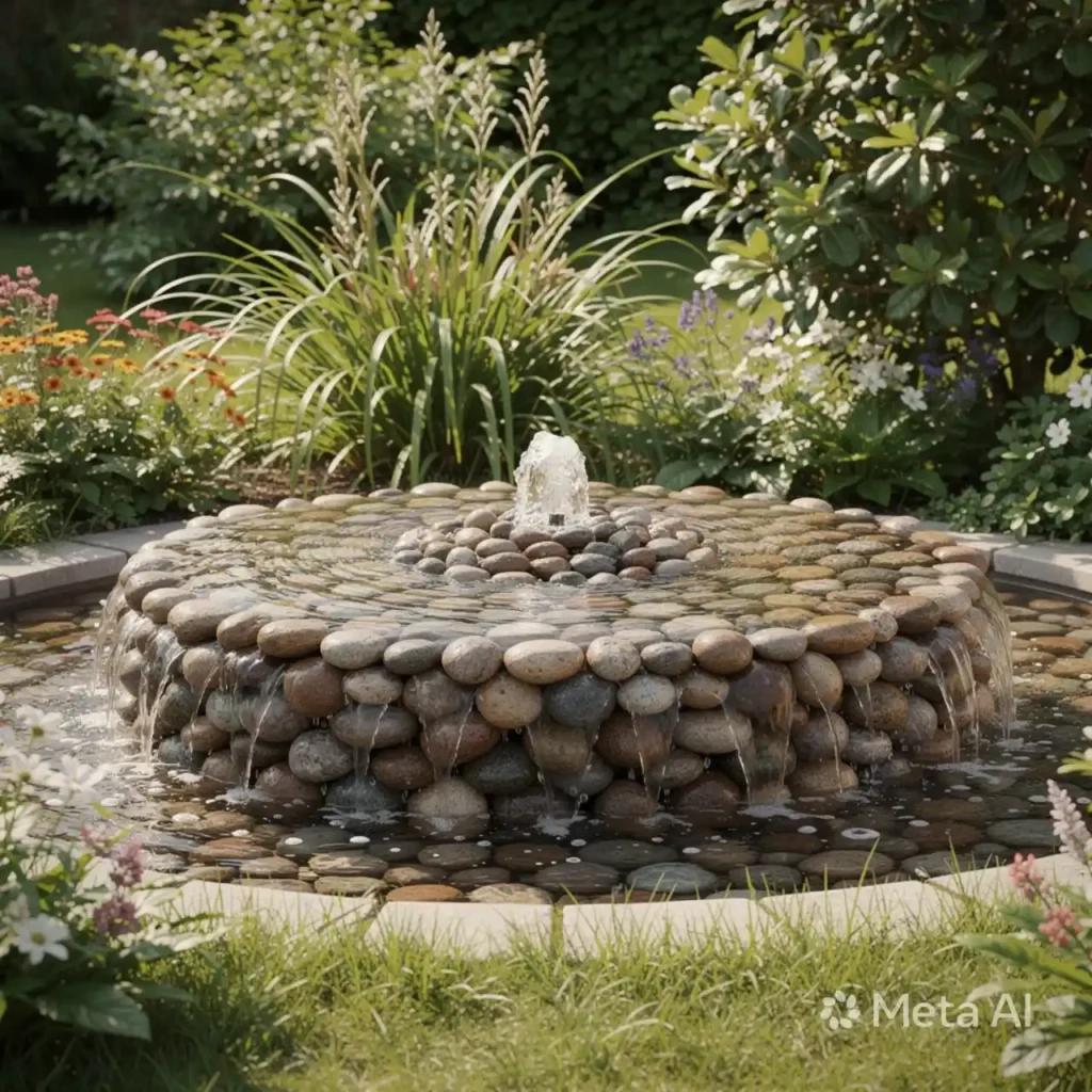 16-Unique Outdoor Fountain Idea