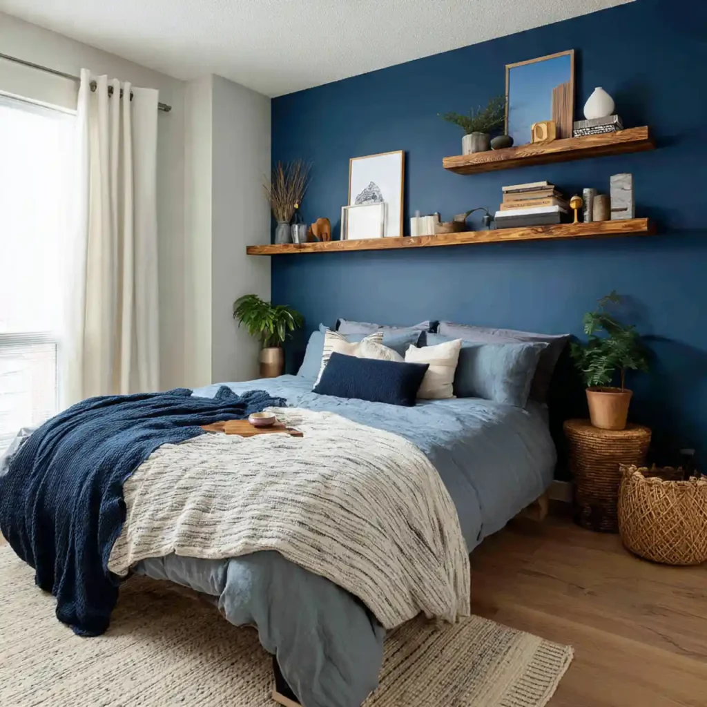17-Blue Bedroom Idea