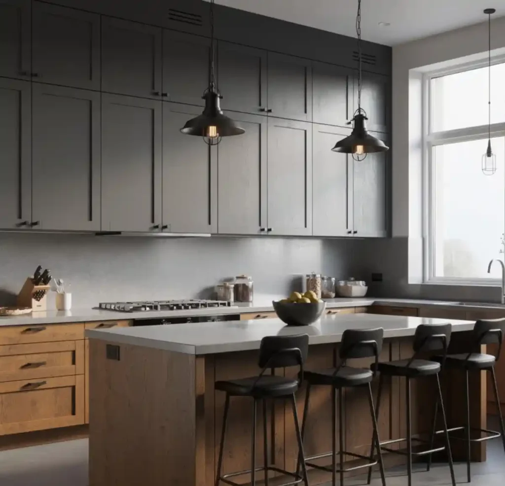 17-Kitchen Cabinet Colour Idea