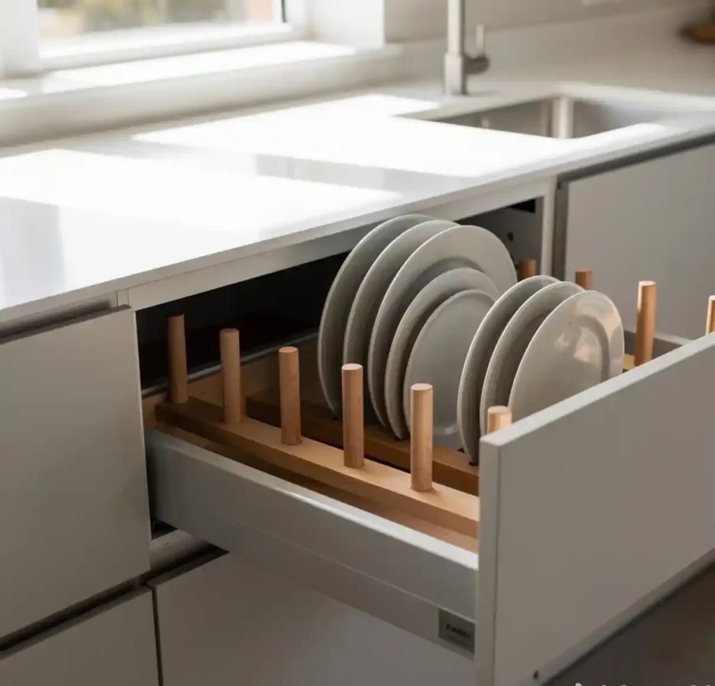 17-Kitchen Cabinet Organization Idea