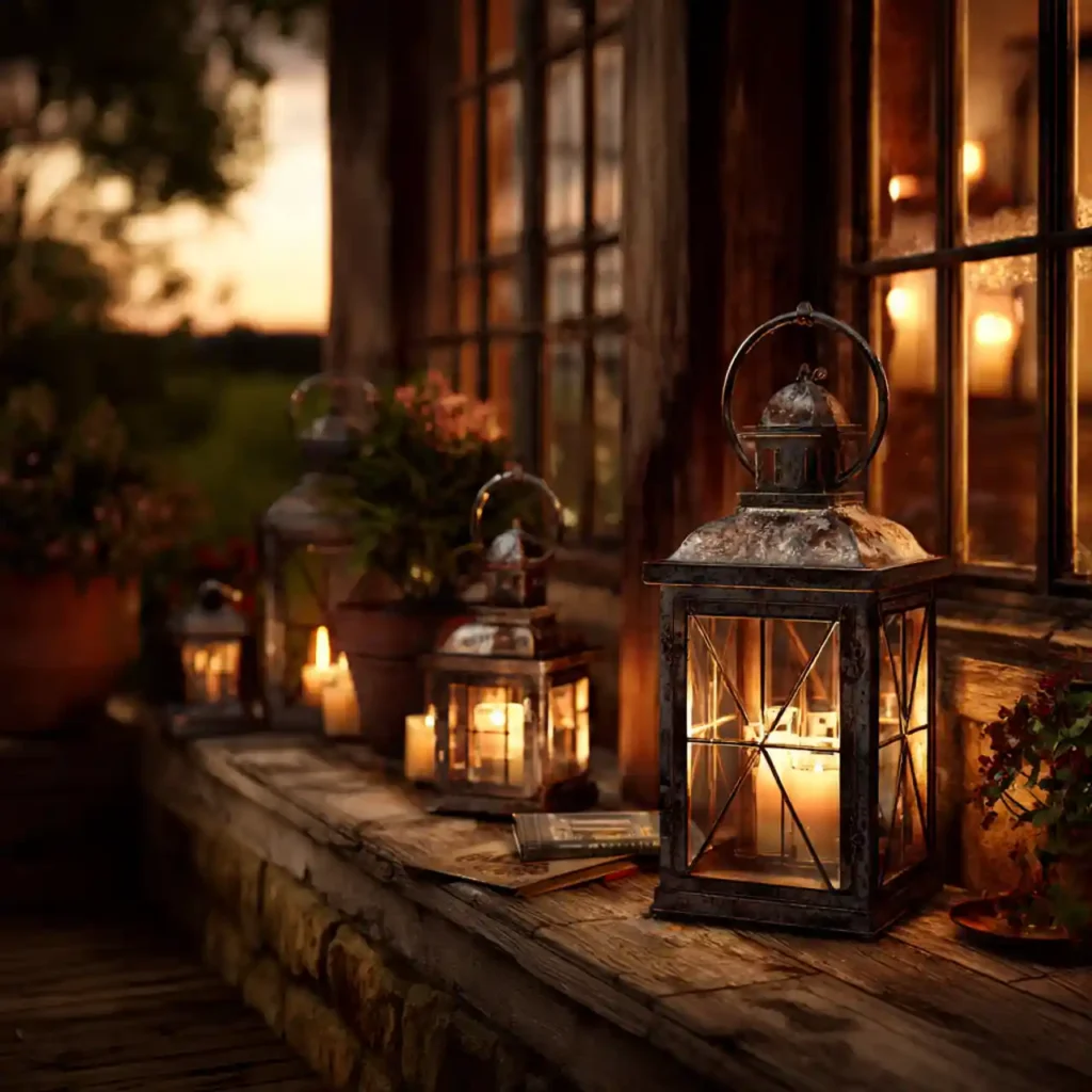 17-Rustic Outdoor Patio Idea