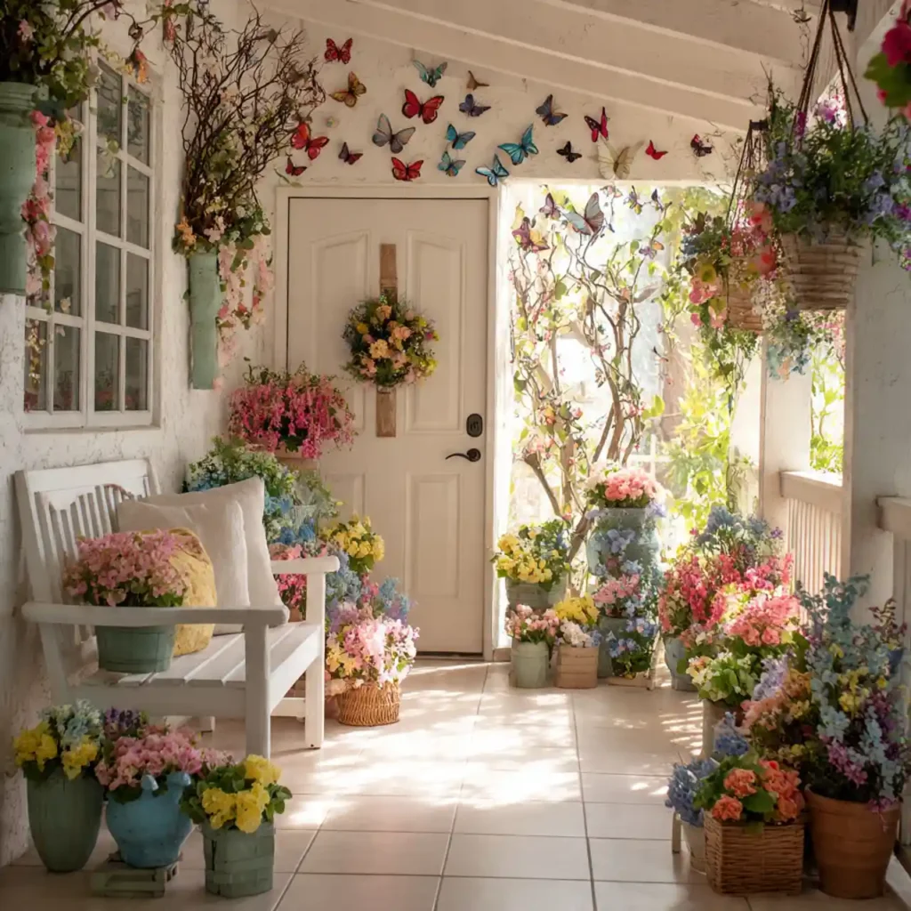 17-Spring Outdoor Decor Idea