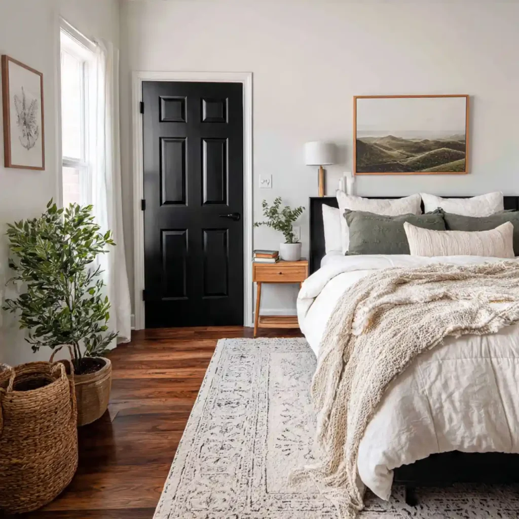 18-Black and White Bedroom Idea