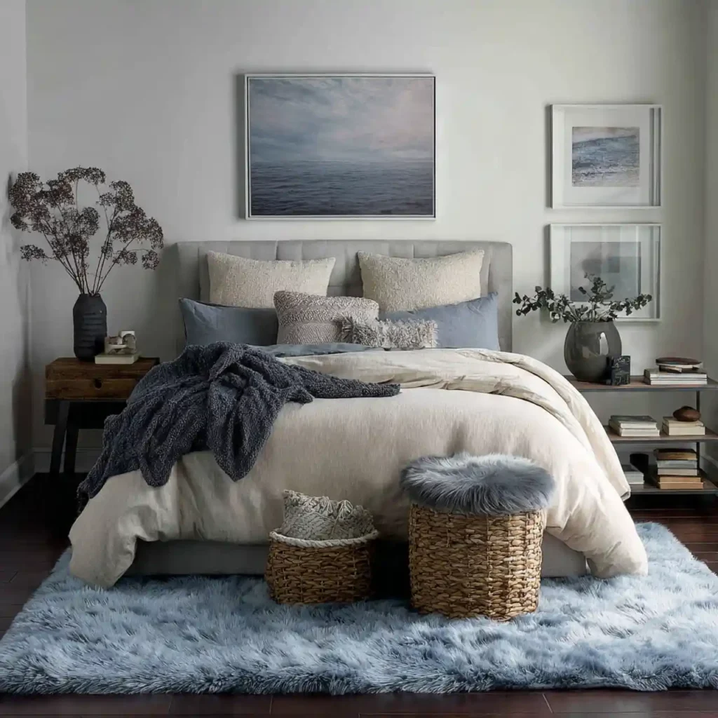 18-Blue Bedroom Idea