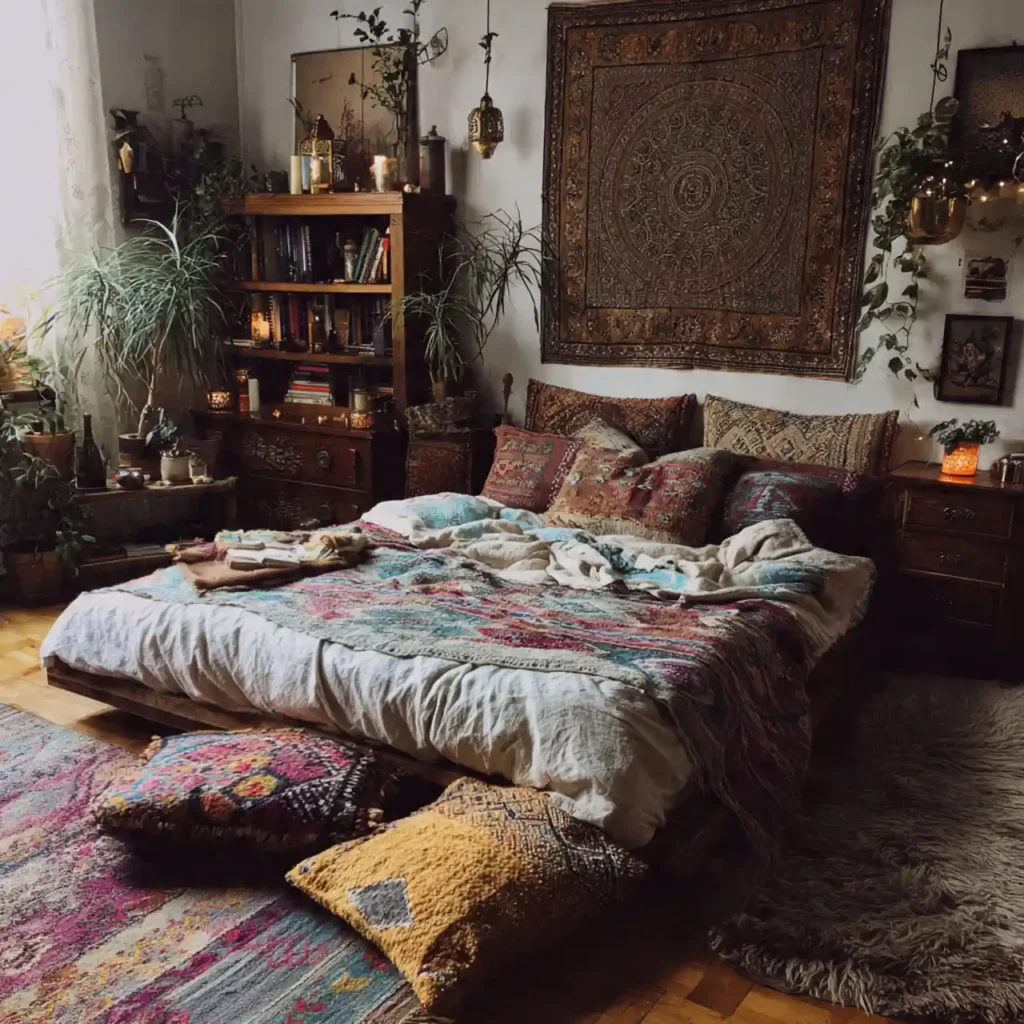 18-Boho Bedroom Idea