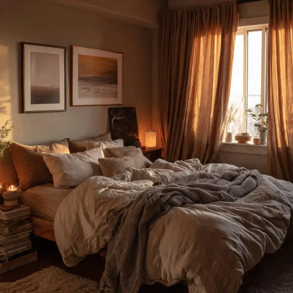 18-Brown Bedroom Idea