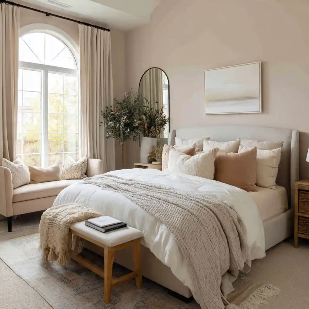 18-Cozy Master Bedroom Decor Idea