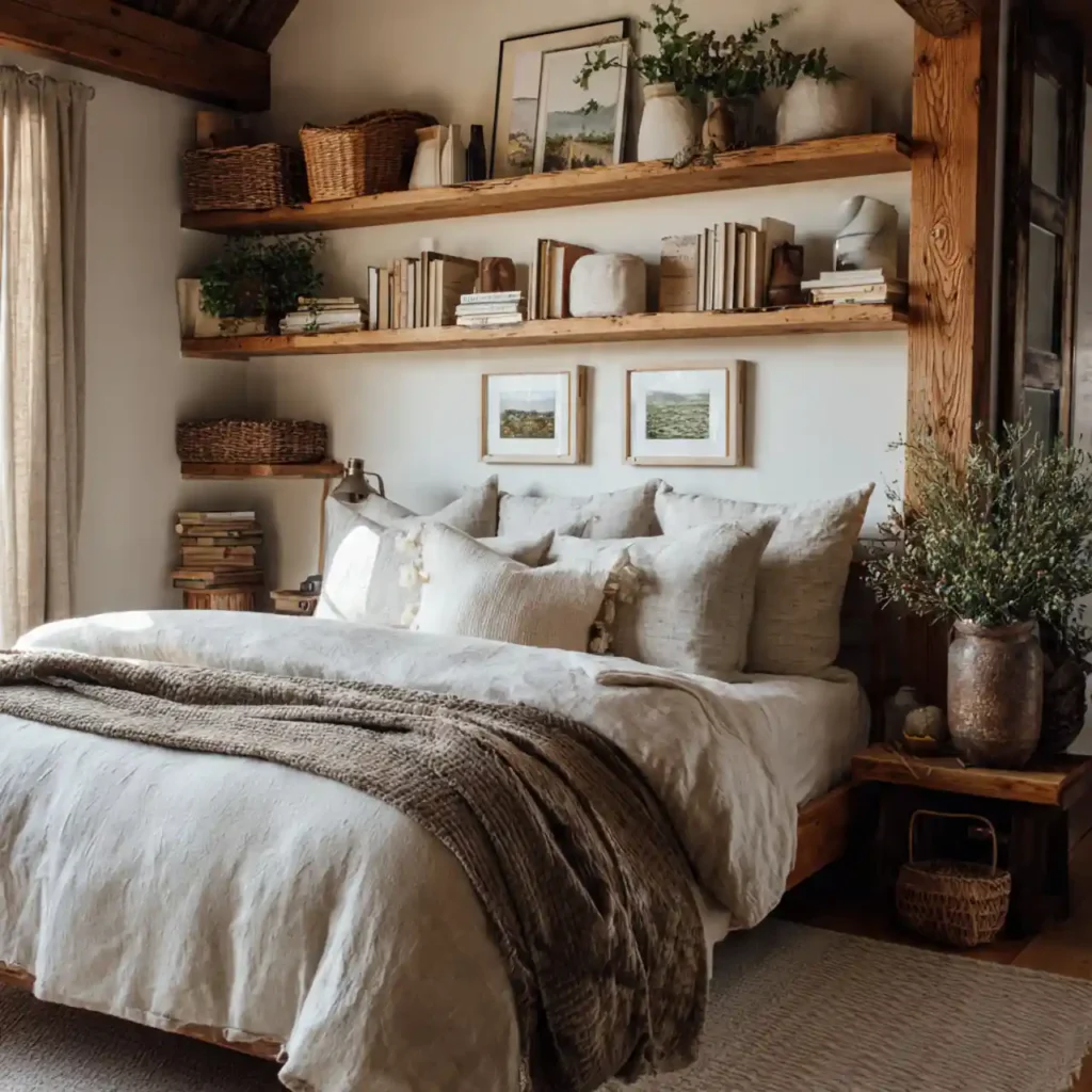 18-Farmhouse Bedroom Idea