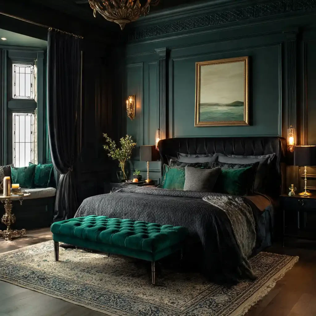 18-Gothic Bedroom Idea