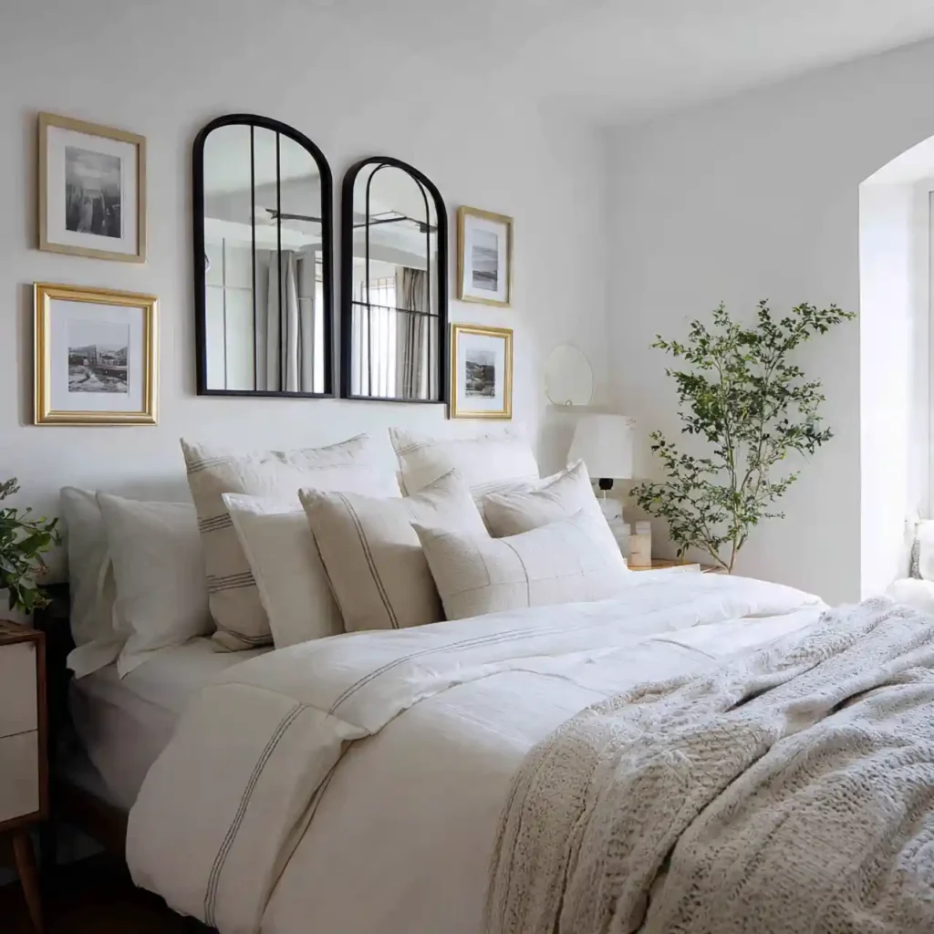 19-Black and White Bedroom Idea