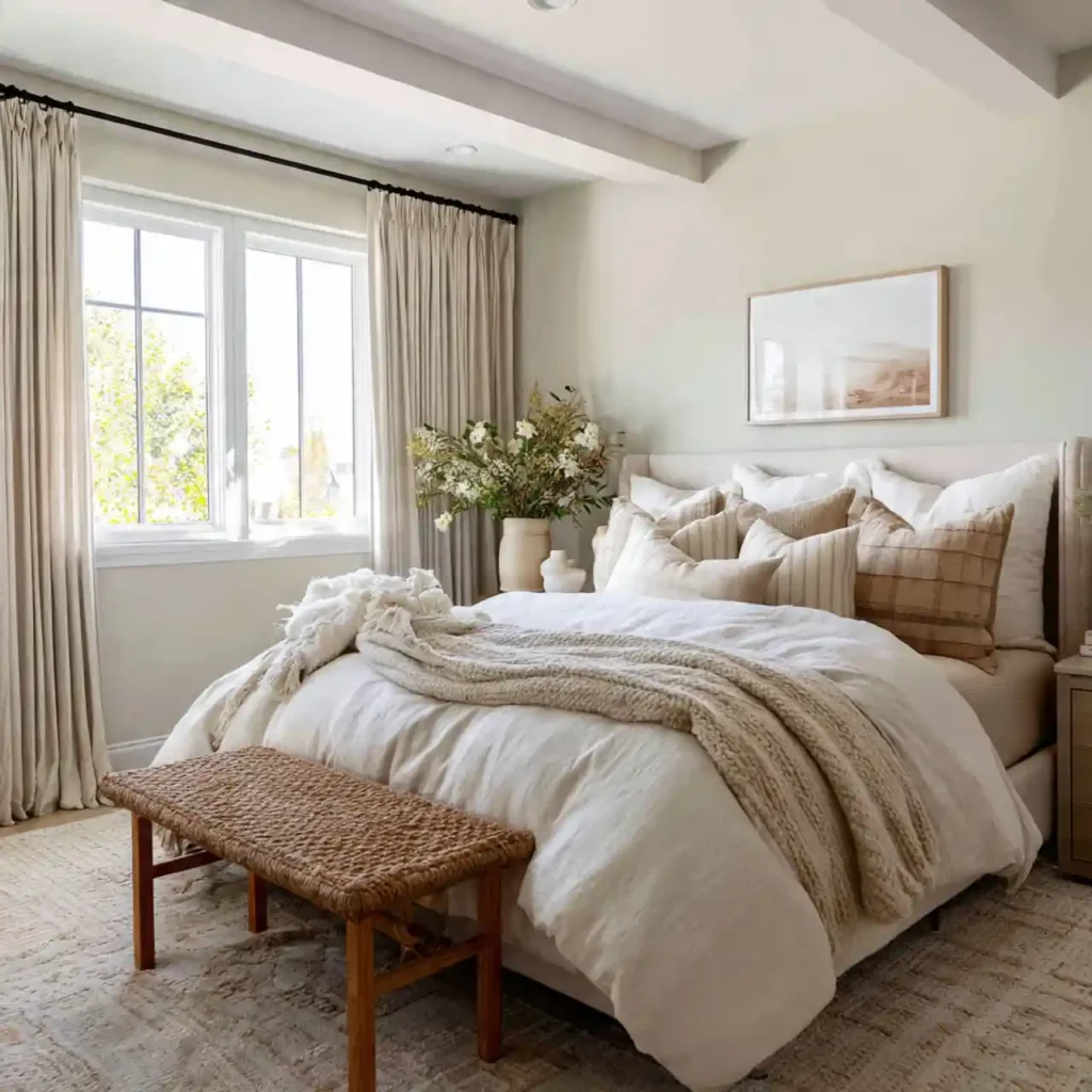 19-Cozy Master Bedroom Decor Idea