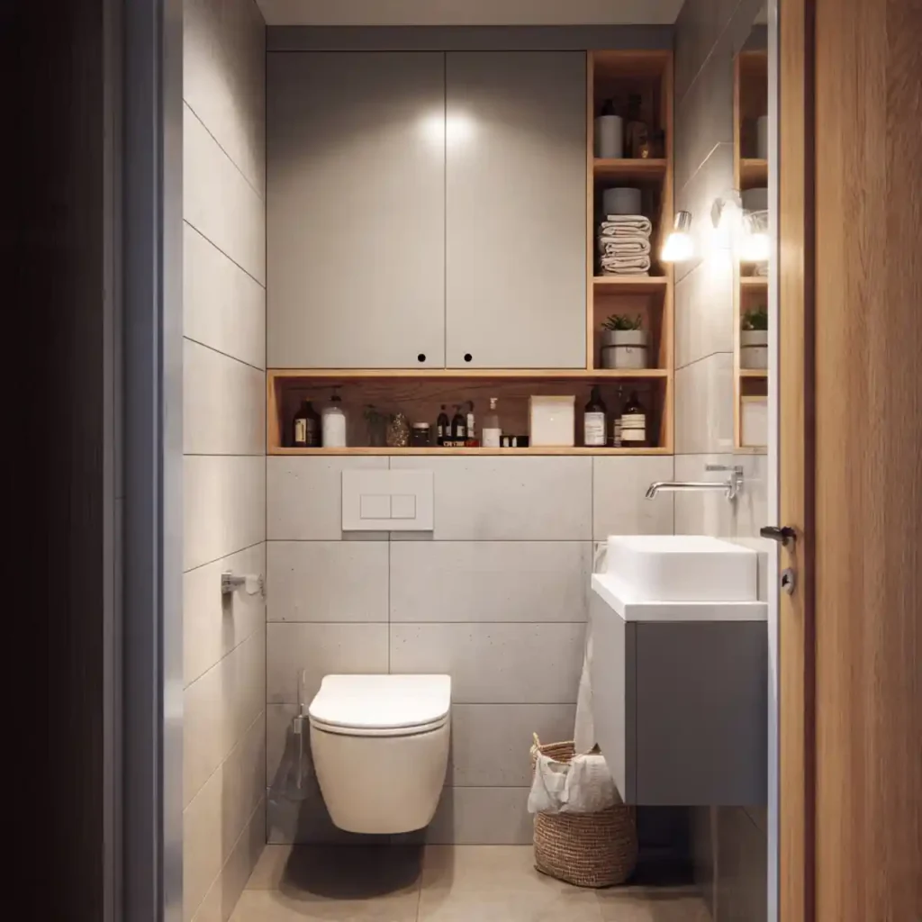 19-Half Bathroom Idea