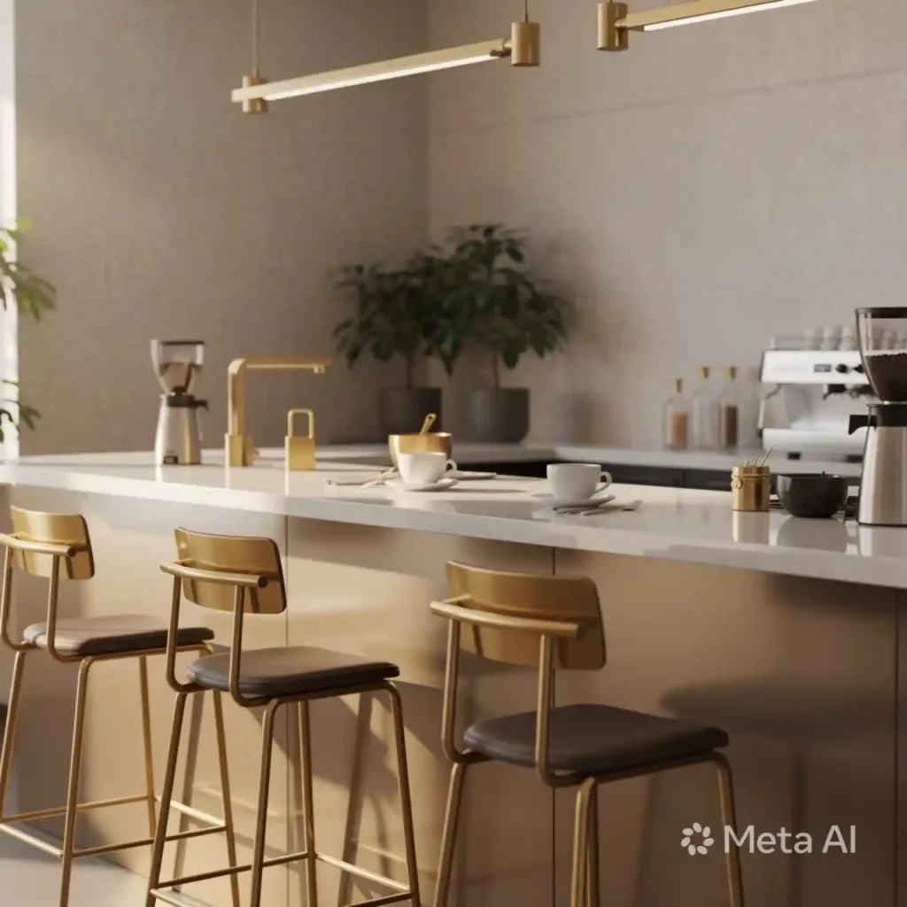 19-Inviting Kitchen Coffee Bar Idea
