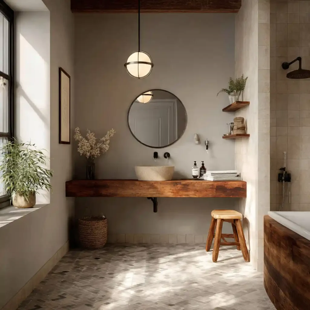 19-Japandi Bathroom Idea