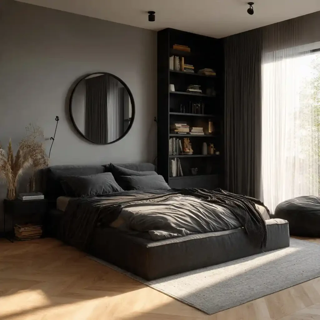 2-Black Bedroom Idea