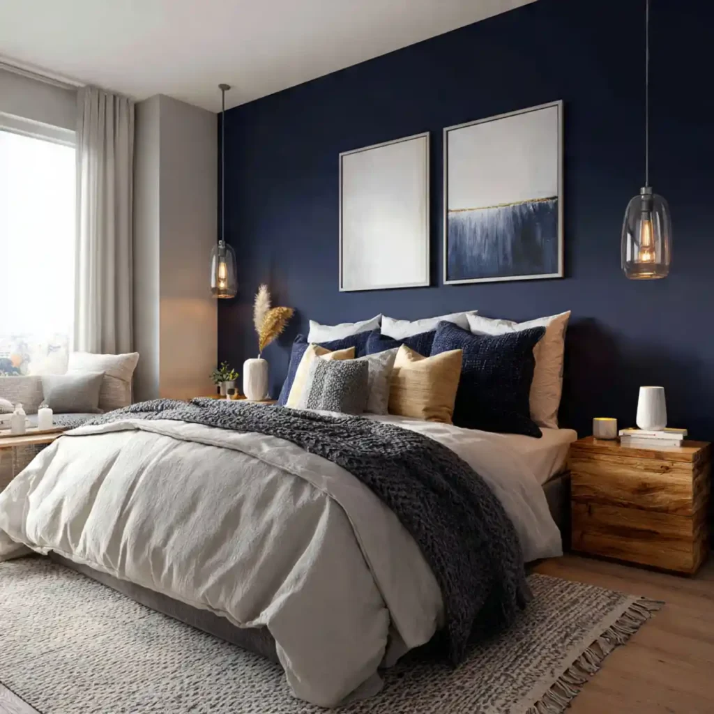 2-Blue Bedroom Idea