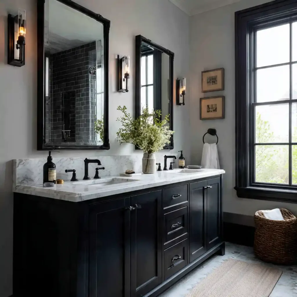 2-Dark Bathroom Idea