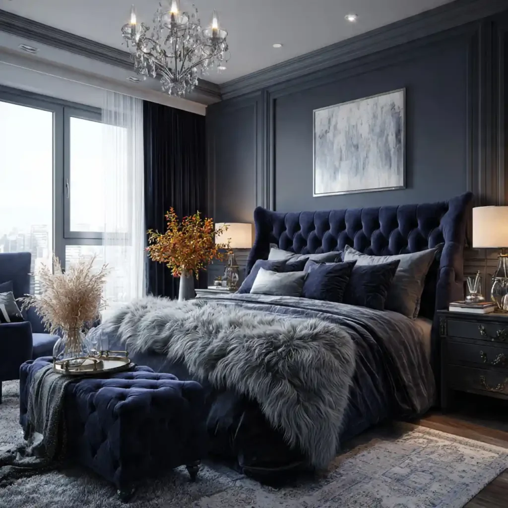 2-Dark Bedroom Idea