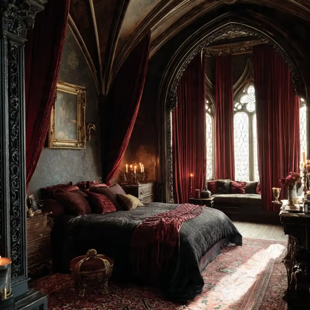 2-Gothic Bedroom Idea