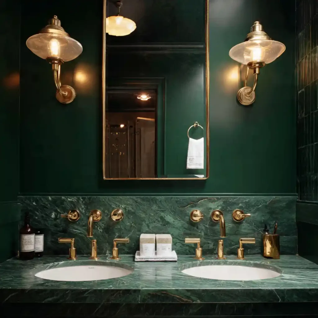 2-Green Bathroom Idea