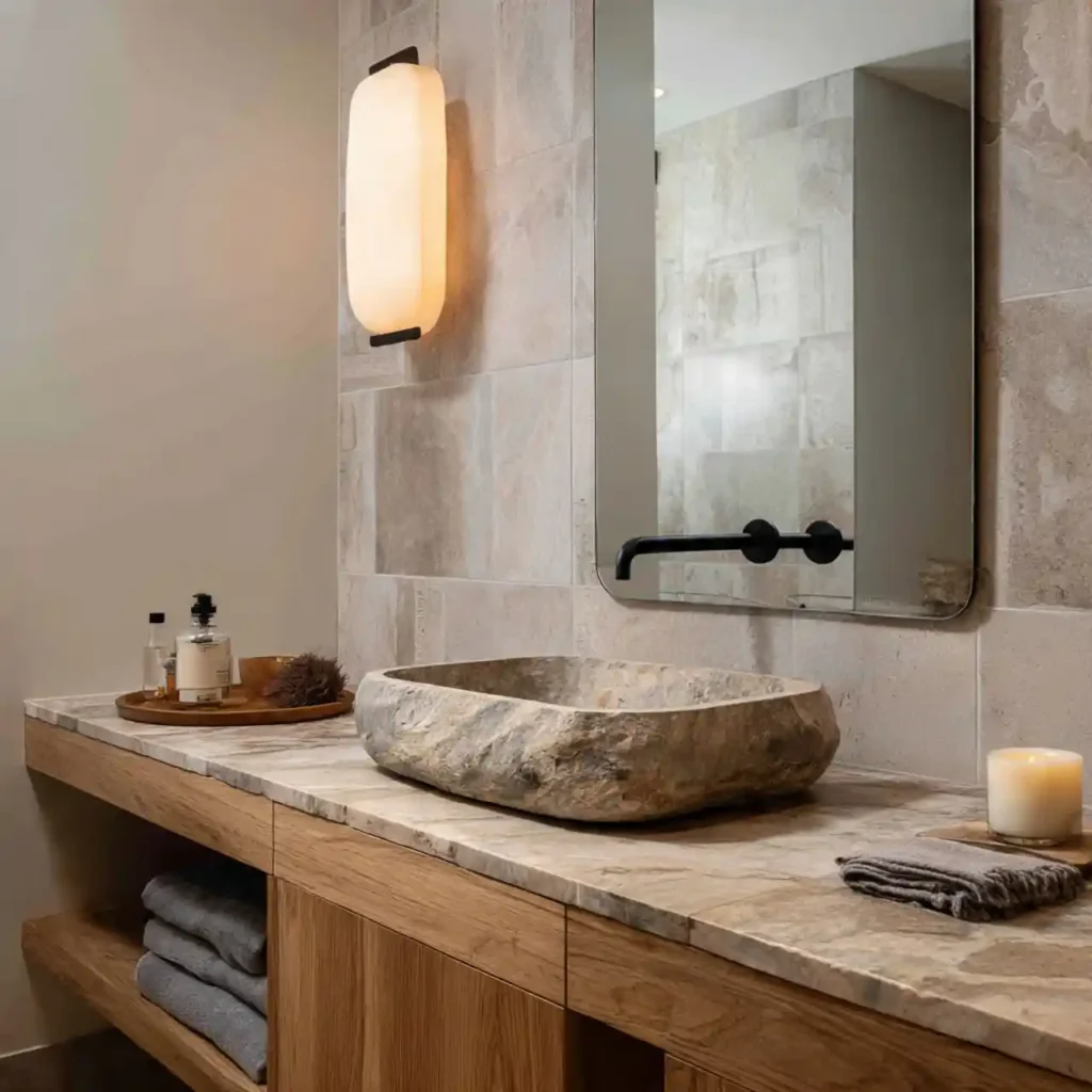 2-Japandi Bathroom Idea