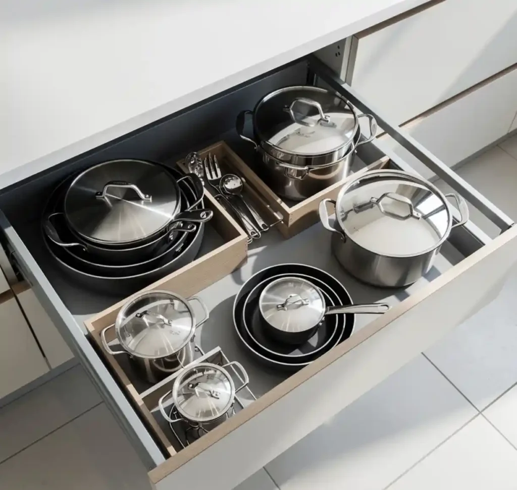 2-Kitchen Cabinet Organization Idea