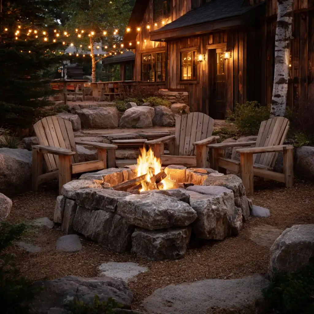 2-Rustic Outdoor Patio Idea