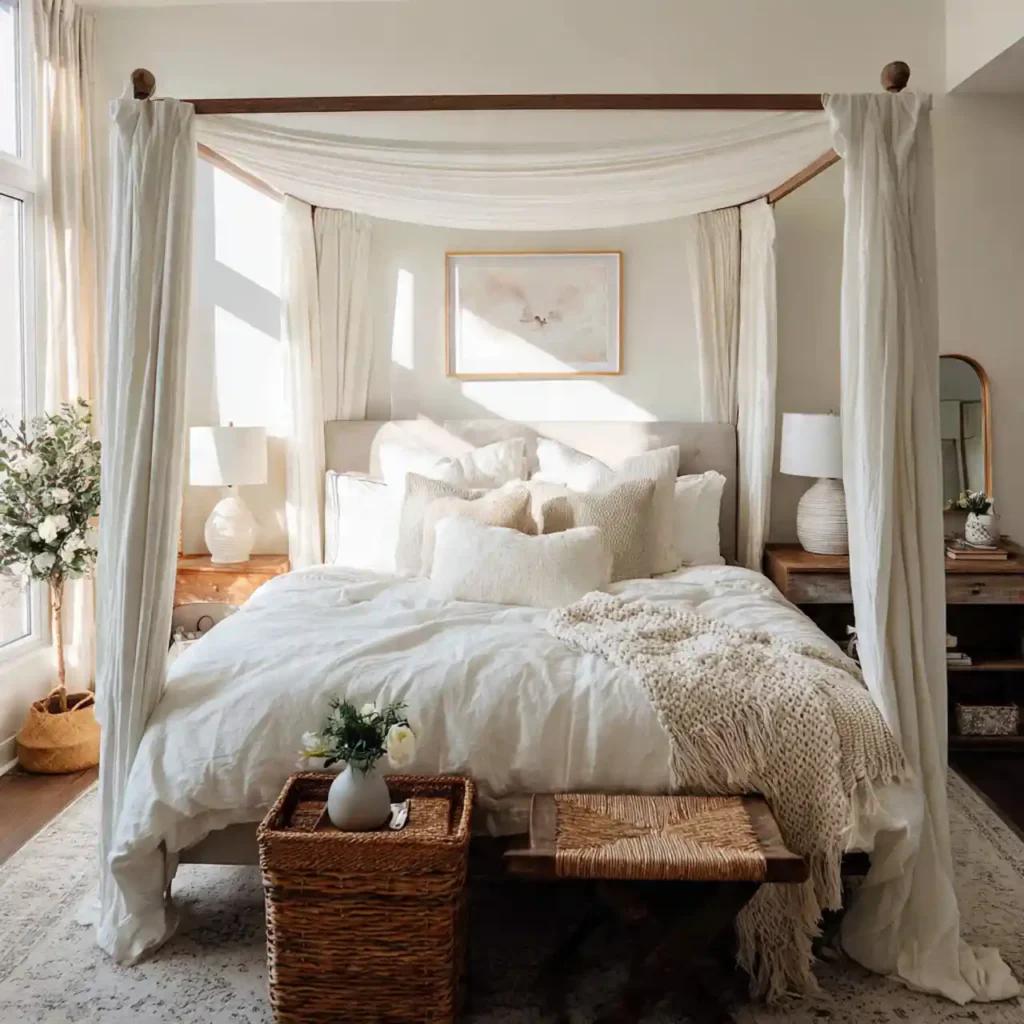 20-Cozy Master Bedroom Decor Idea