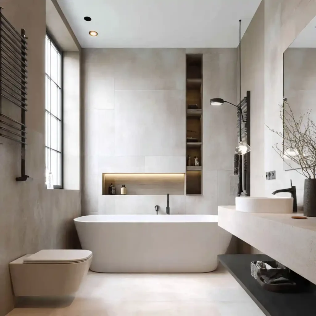 20-Creative Narrow Bathroom Idea
