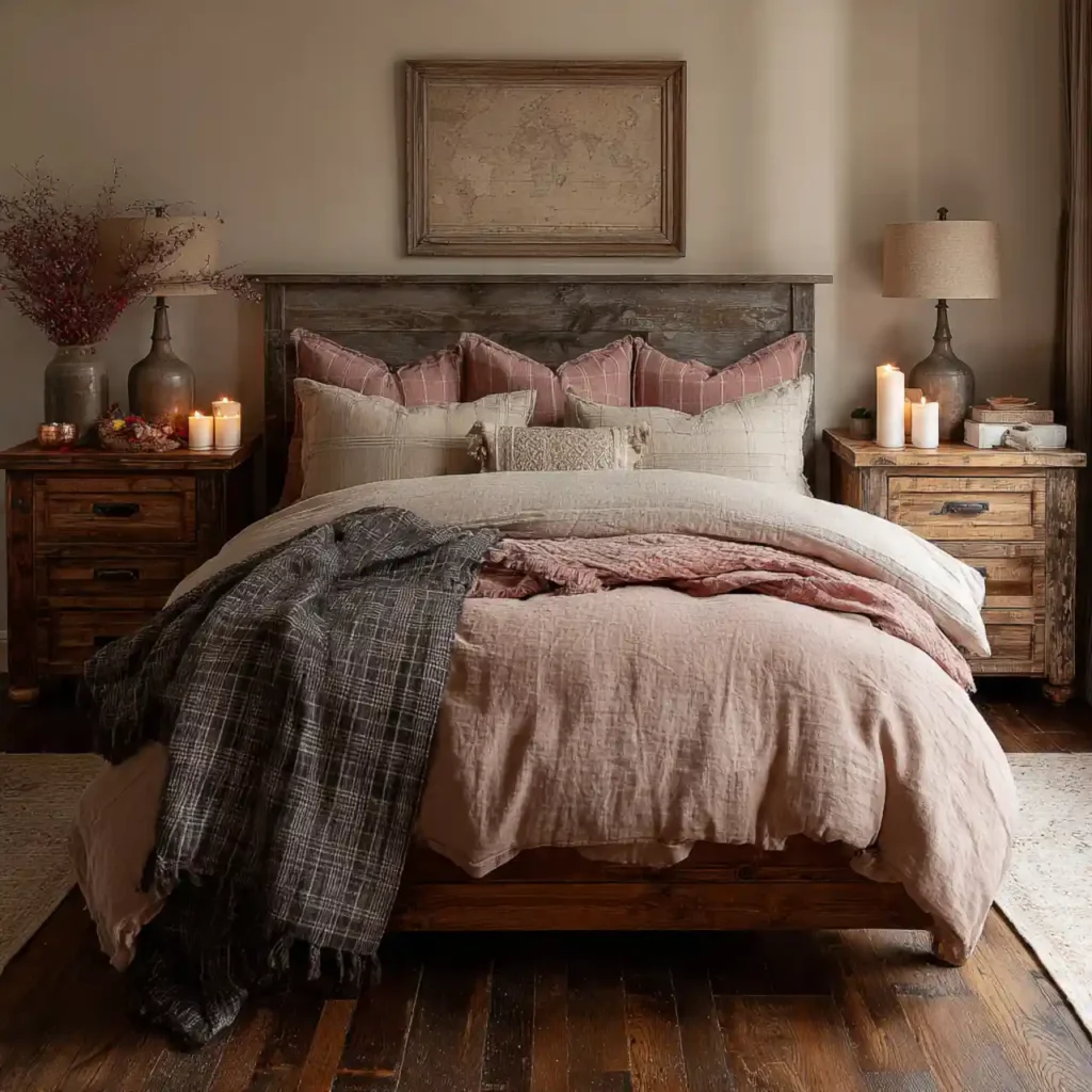 20-Farmhouse Bedroom Idea