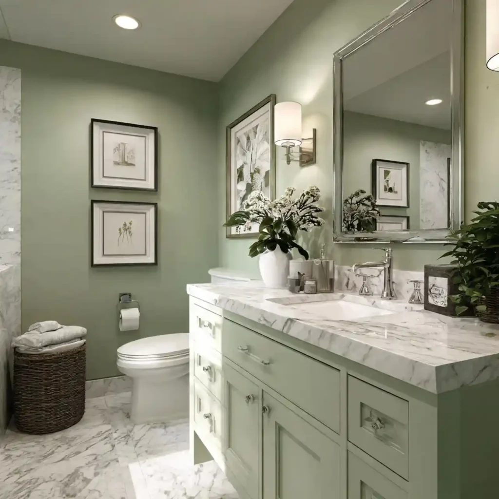 20-Green Bathroom Idea