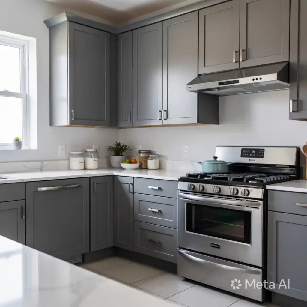 20-Grey Kitchen Idea