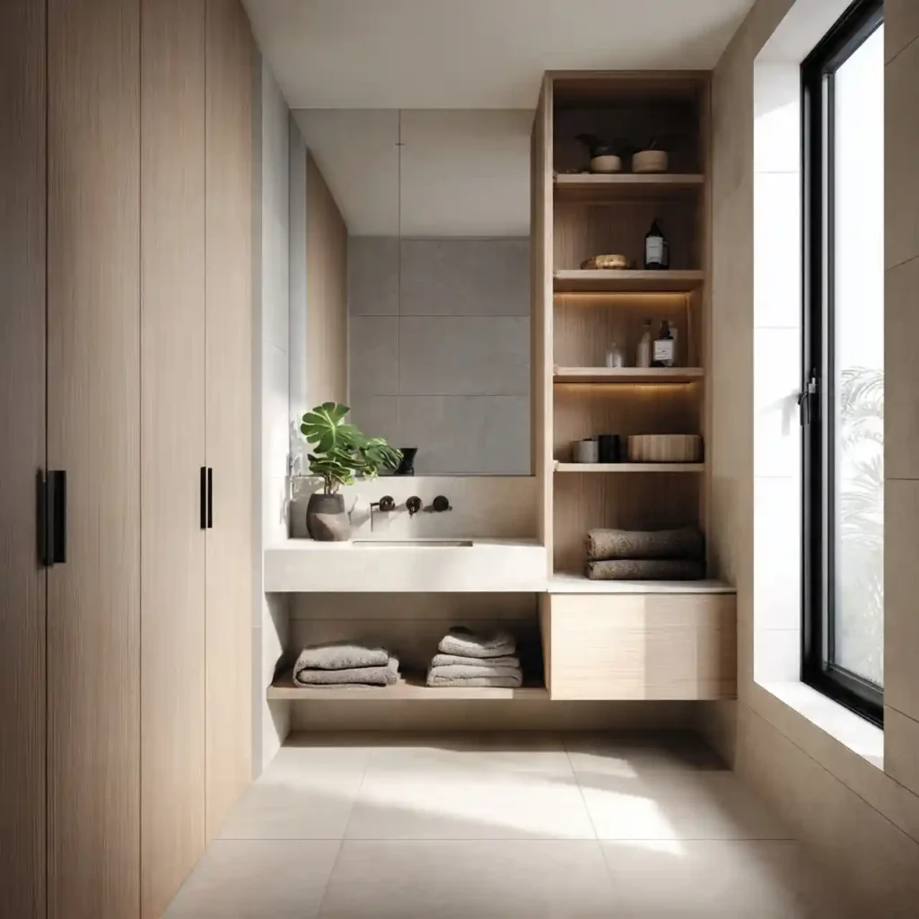 20-Organic Modern Bathroom Ideas