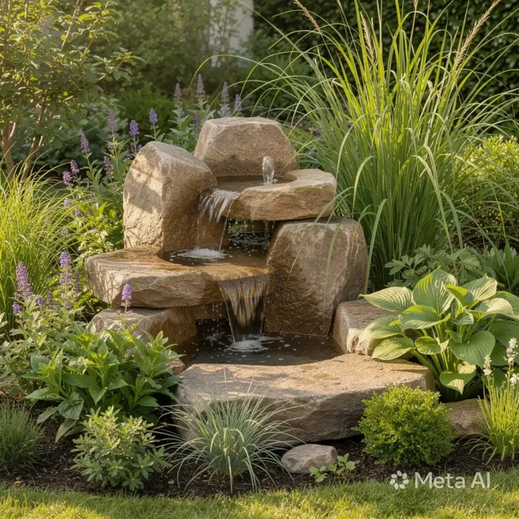 20-Unique Outdoor Fountain Idea