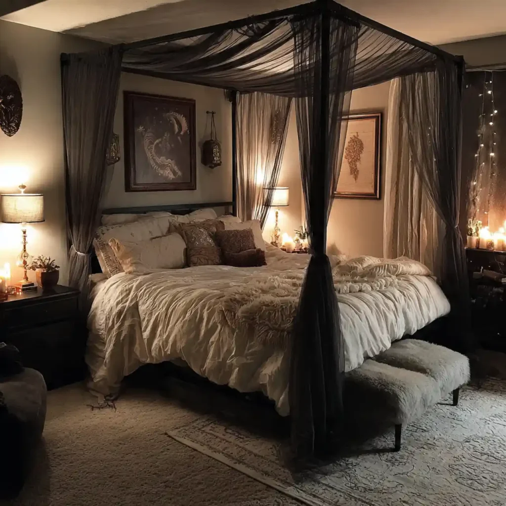 21-Black and White Bedroom Idea